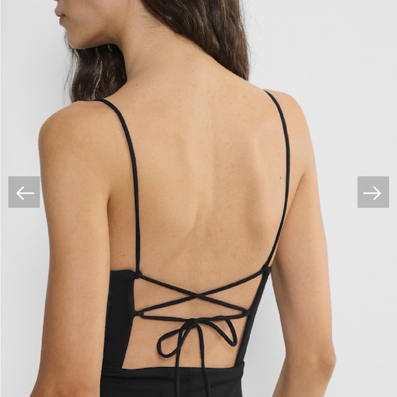 ARITZIA Black Midi Dress - Picture 2 of 6